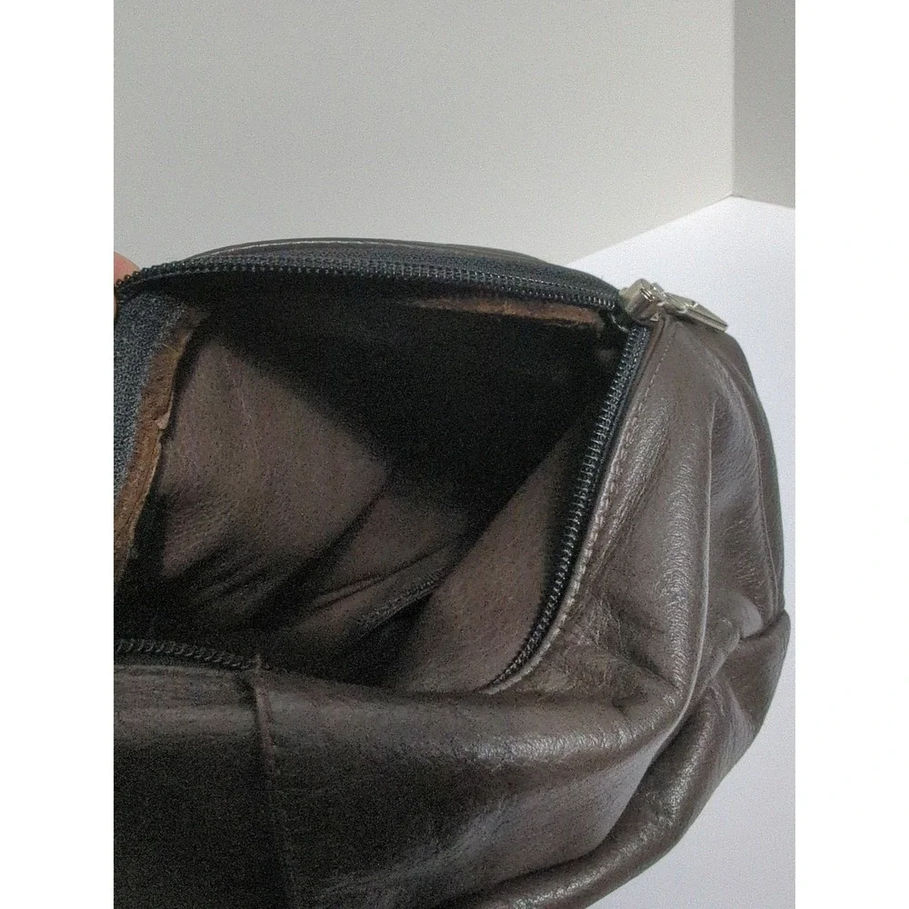 Galco Holster Carry Purse Brown Leather Concealed Shoulder Bag No Key